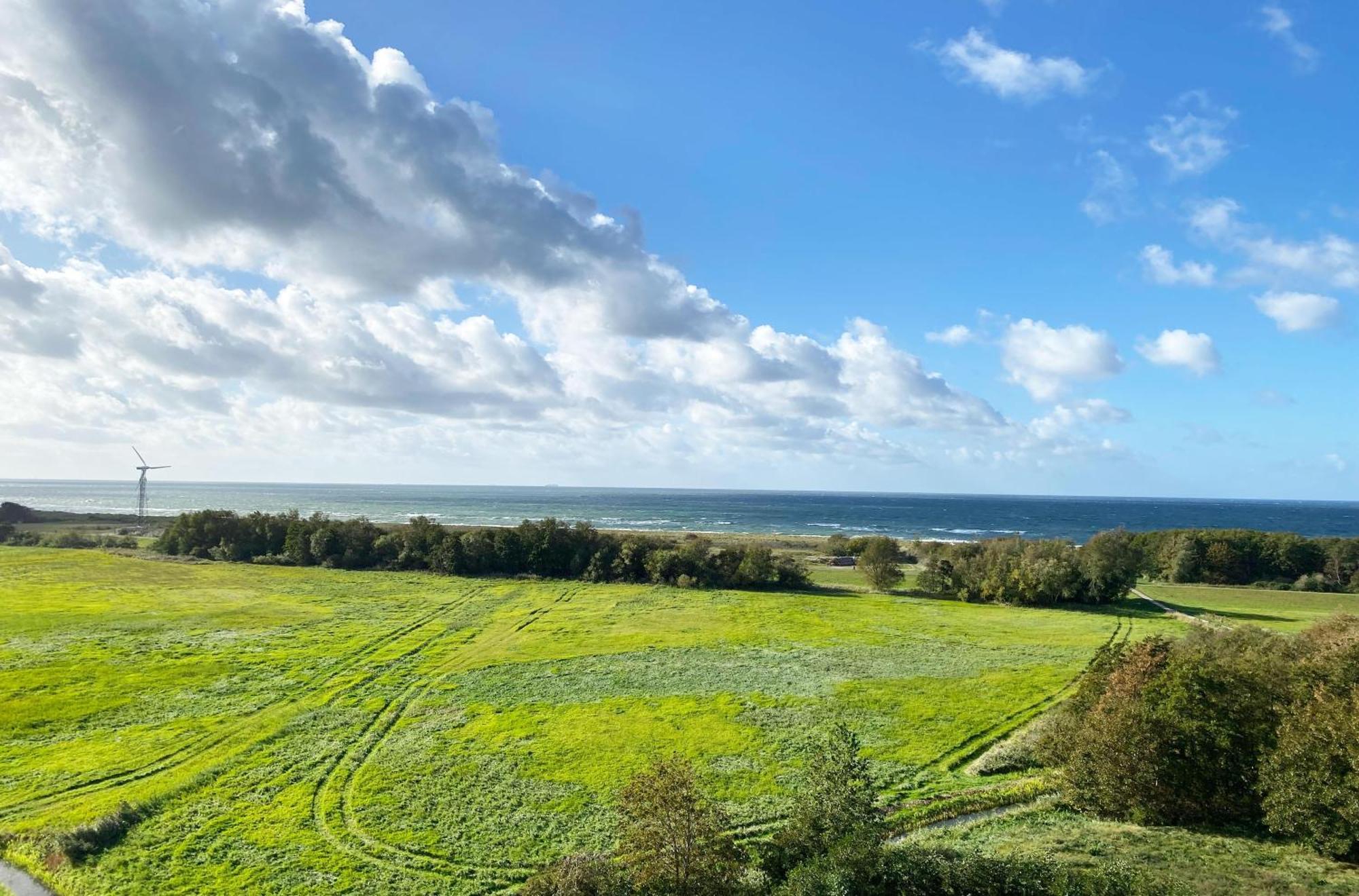 Ferienwohnung Ostseeblick Mit Balkon Wustrow  Esterno foto